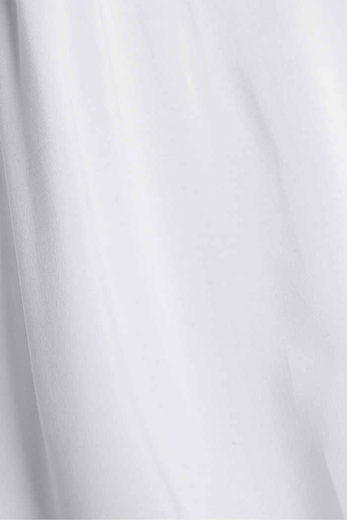 Robe de plage en viscose LENZING™ ECOVERO™, WHITE, detail image number 5
