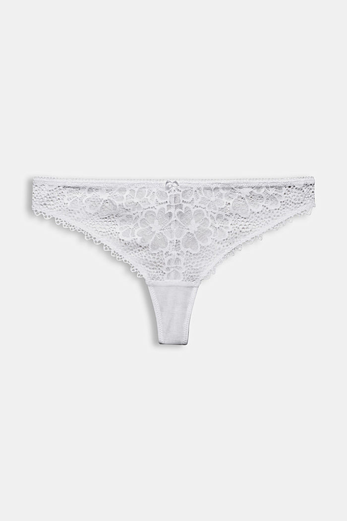 Recycled: Lace hipster thong