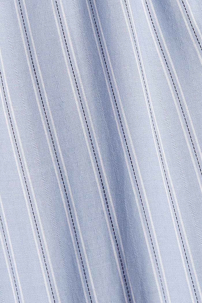 Piżama w paski, 100% bawełny organicznej, PASTEL BLUE, detail image number 4