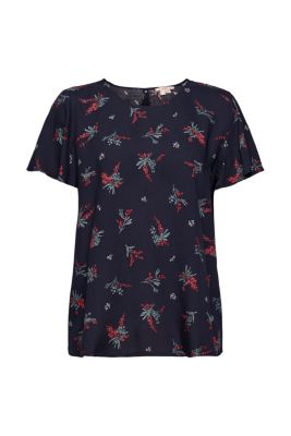 EDC Chemisier à motif floral, LENZING™ ECOVERO™