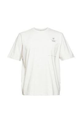 EDC T-shirt en jersey à motif et logo