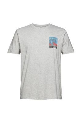 EDC T-shirt en jersey à grand imprimé au dos