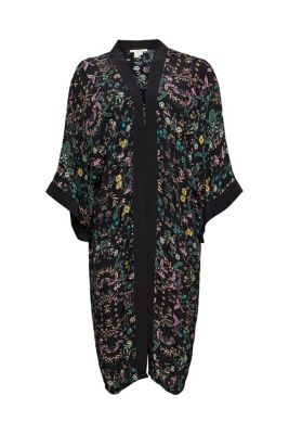 ESPRIT Kimono à imprimé à fleurs