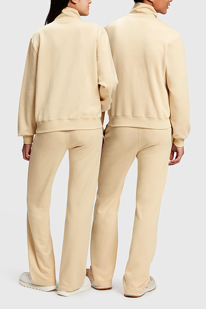 Unisex high-rise tracksuit bottoms, BEIGE, detail-asia image number 1