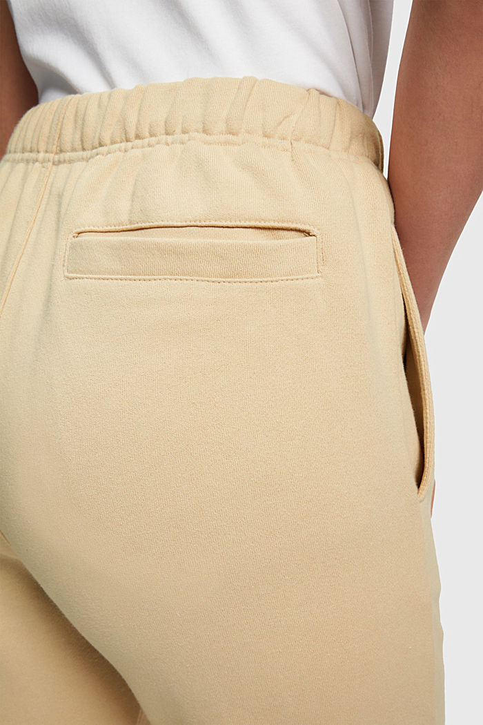 Unisex high-rise tracksuit bottoms, BEIGE, detail-asia image number 4