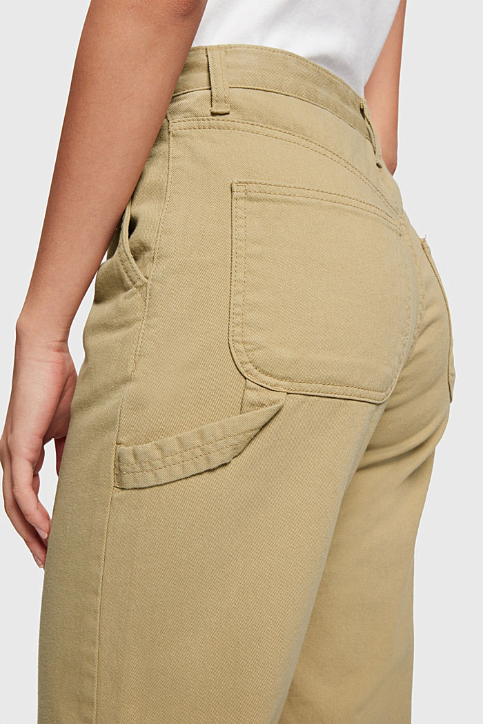 Cargo trousers, Women, BEIGE, detail-asia image number 4