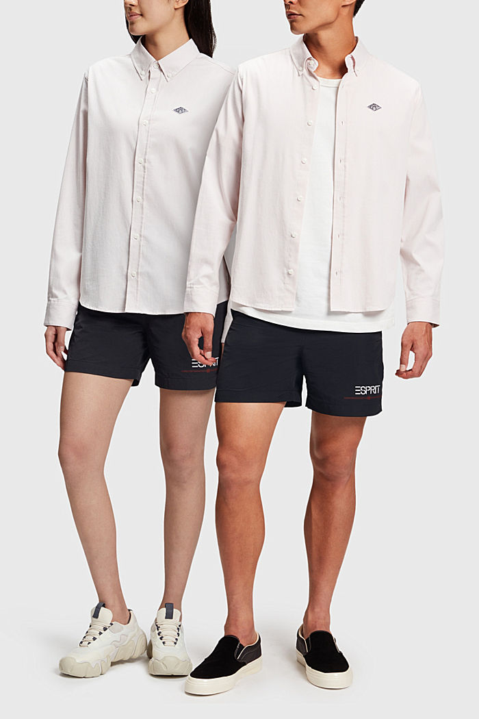 ESPRIT x Rest & Recreation Capsule 防風短褲, 黑色, detail-asia image number 0