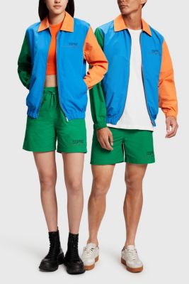 ESPRIT x Rest & Recreation Capsule 防風短褲, 綠色, detail-asia image number 0