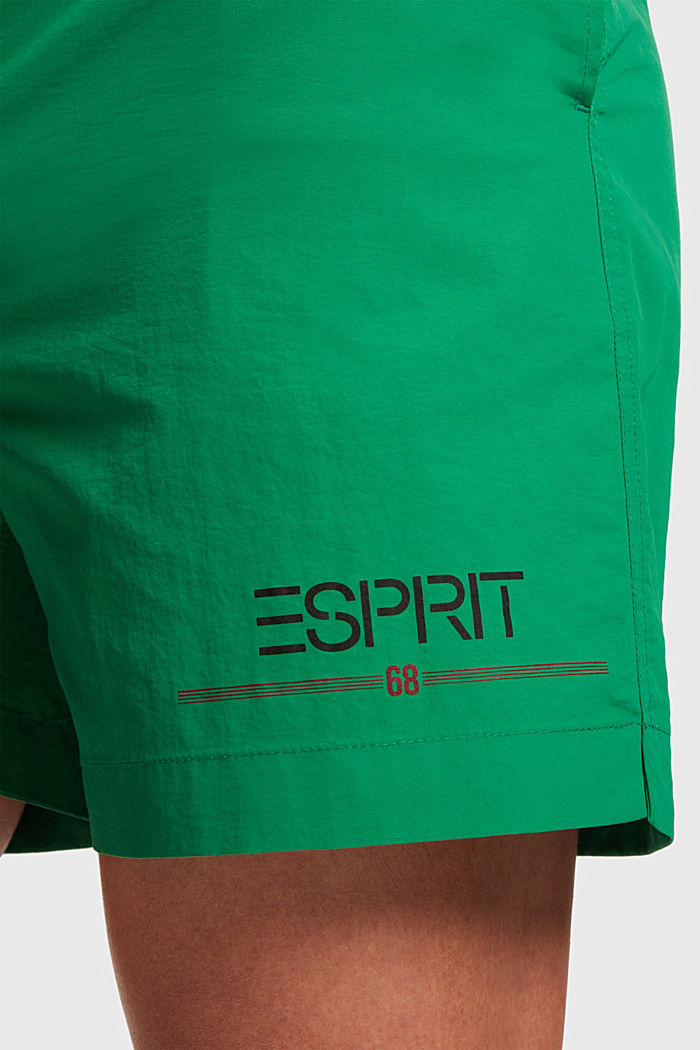 ESPRIT x Rest & Recreation Capsule Windbreaker Shorts, GREEN, detail-asia image number 5