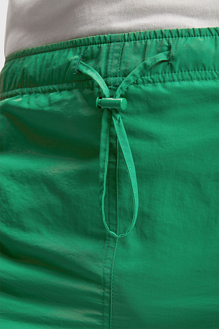 ESPRIT x Rest & Recreation Capsule Windbreaker Shorts, GREEN, detail-asia image number 4