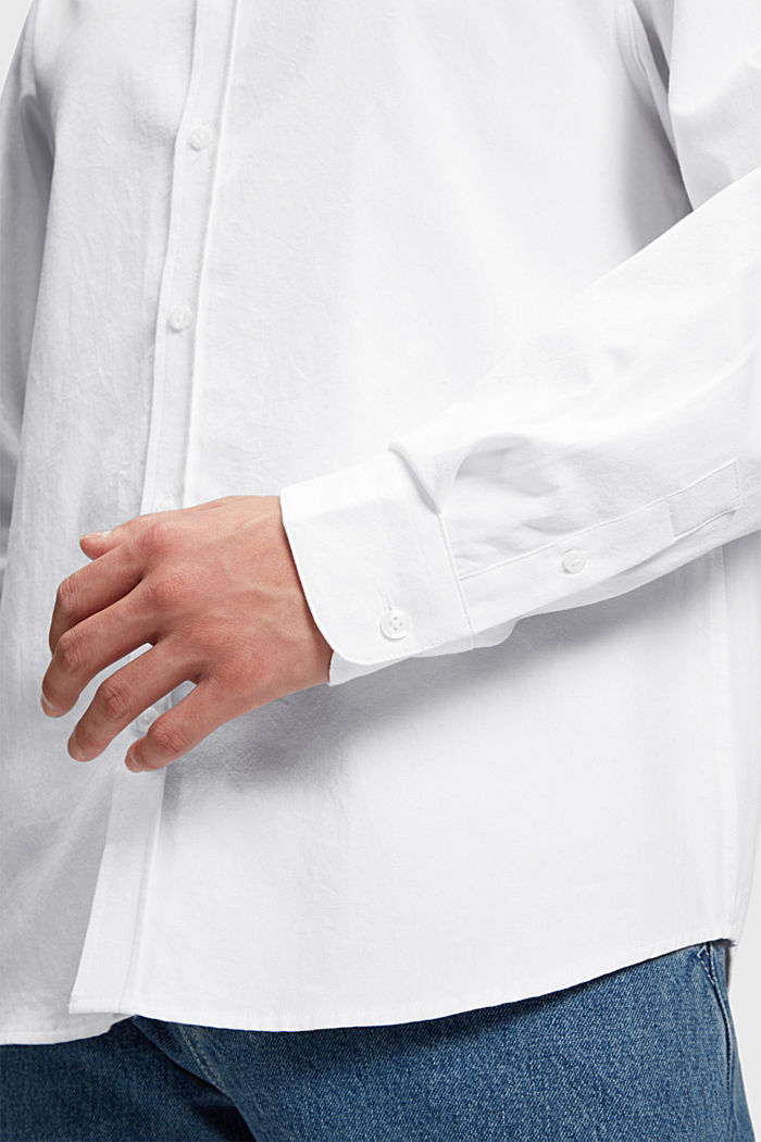 ESPRIT x Rest & Recreation Capsule Oxford Shirt, WHITE, detail-asia image number 5