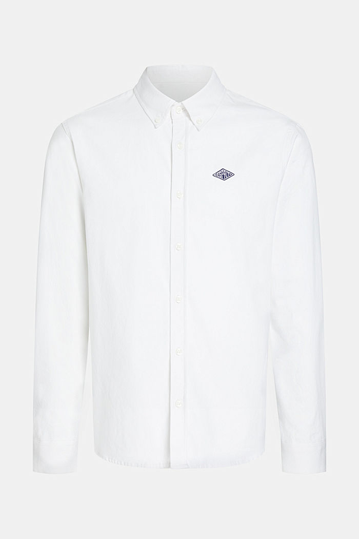 ESPRIT x Rest & Recreation 캡슐 컬렉션 옥스포드 셔츠, WHITE, detail-asia image number 6