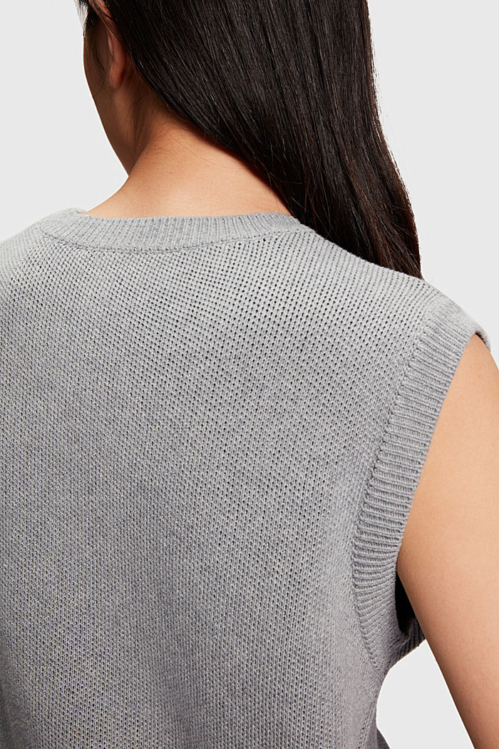 Sweaters, GREY, detail-asia image number 5