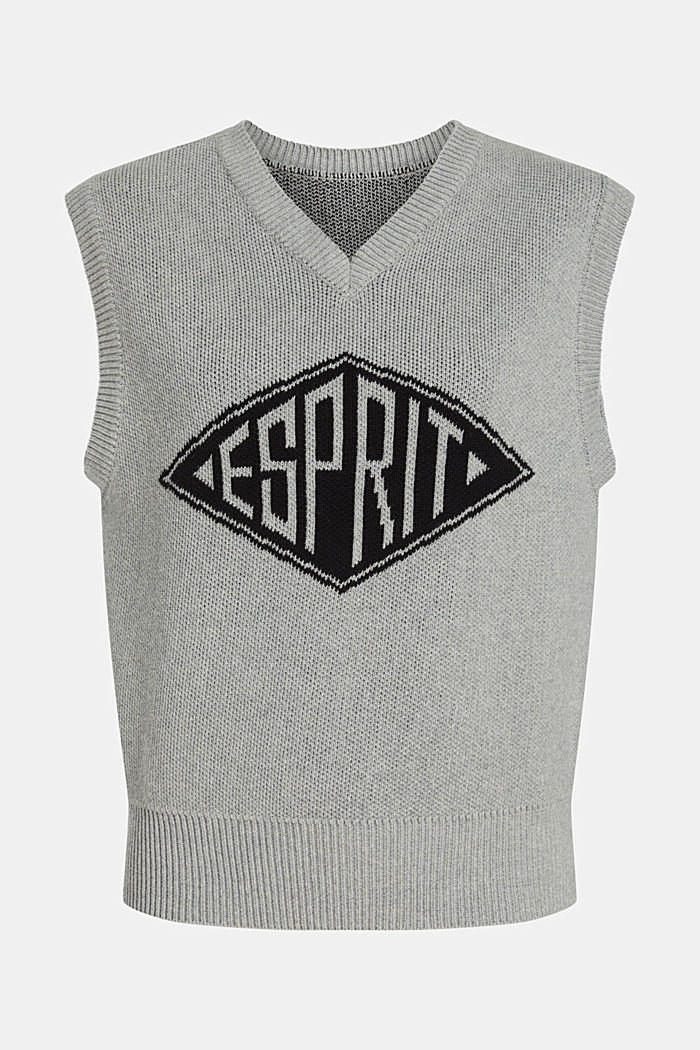 Esprit Collection 041eo1i313 Sweater in Black Womens Clothing Jumpers and knitwear Sleeveless jumpers 