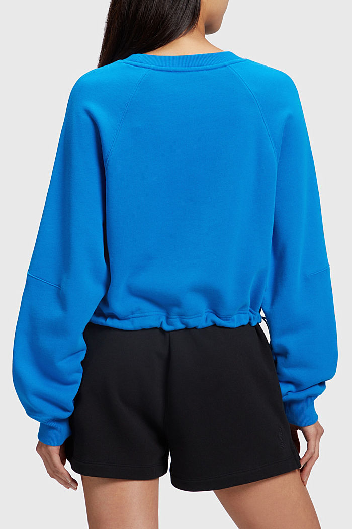 Color Dolphin Cropped Sweatshirt, BLUE, detail-asia image number 1