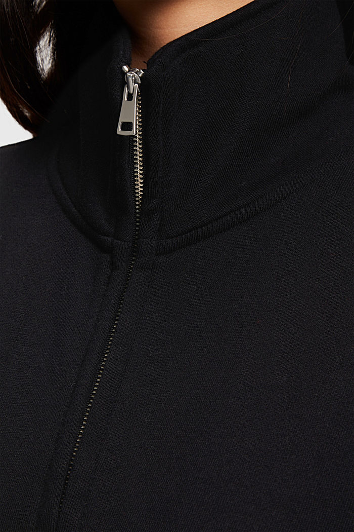 Sweatshirts, BLACK, detail image number 4