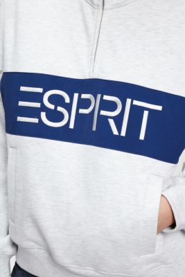 ESPRIT x Rest & Recreation 캡슐 컬렉션 집업 칼라 스웨트셔츠, GREY, detail-asia image number 5