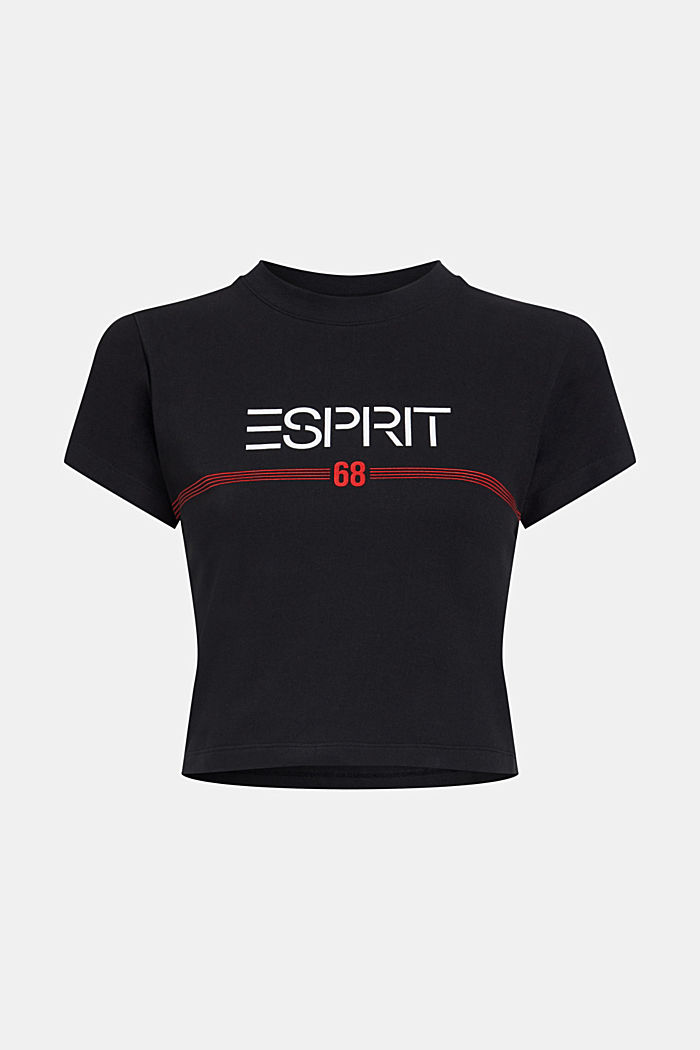 ESPRIT x Rest & Recreation 캡슐 컬렉션 크롭 티셔츠, BLACK, detail-asia image number 4