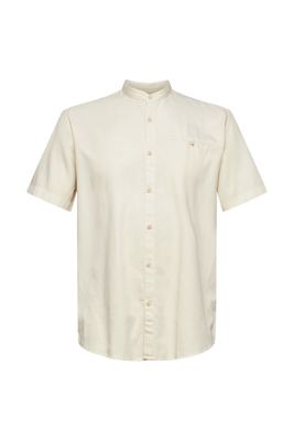 ESPRIT À teneur en TENCEL™ : la chemise à col droit