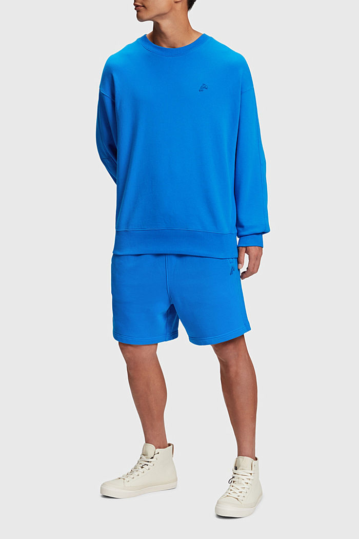 Sweatshirts, BLUE, detail-asia image number 2