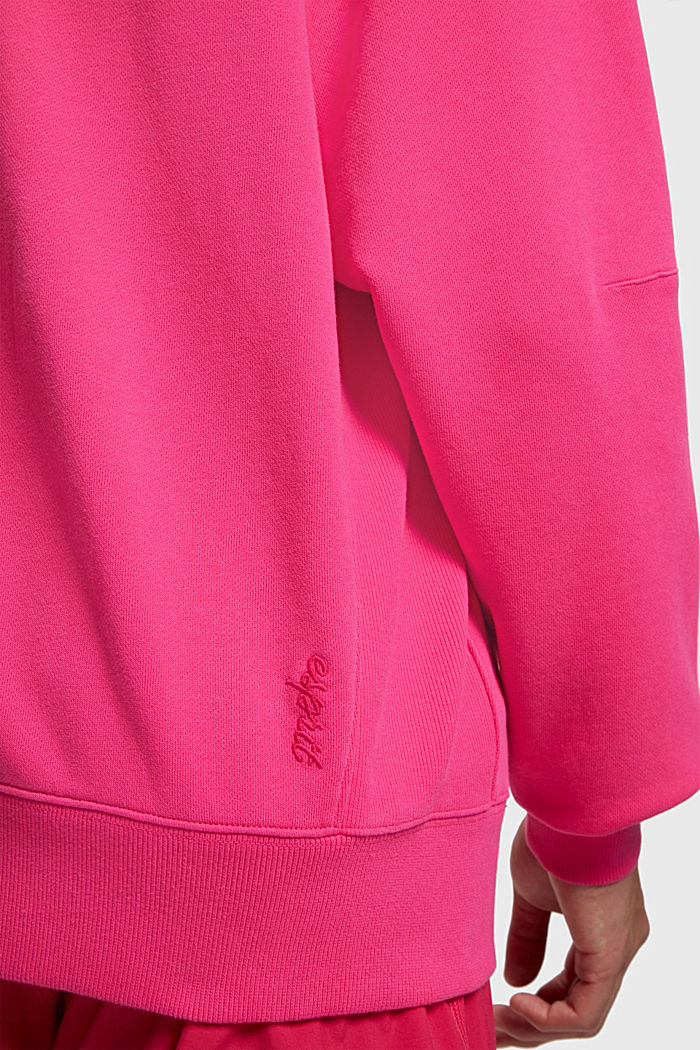 Color Dolphin Relaxed Fit Sweatshirt, PINK FUCHSIA, detail-asia image number 5