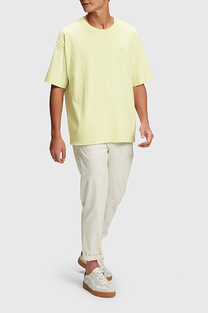 Color Dolphin Relaxed Fit T-shirt, PASTEL YELLOW, detail image number 6