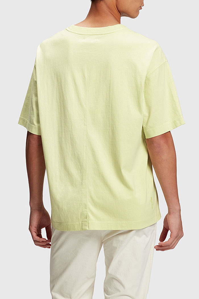 Color Dolphin Relaxed Fit T-shirt, PASTEL YELLOW, detail-asia image number 2