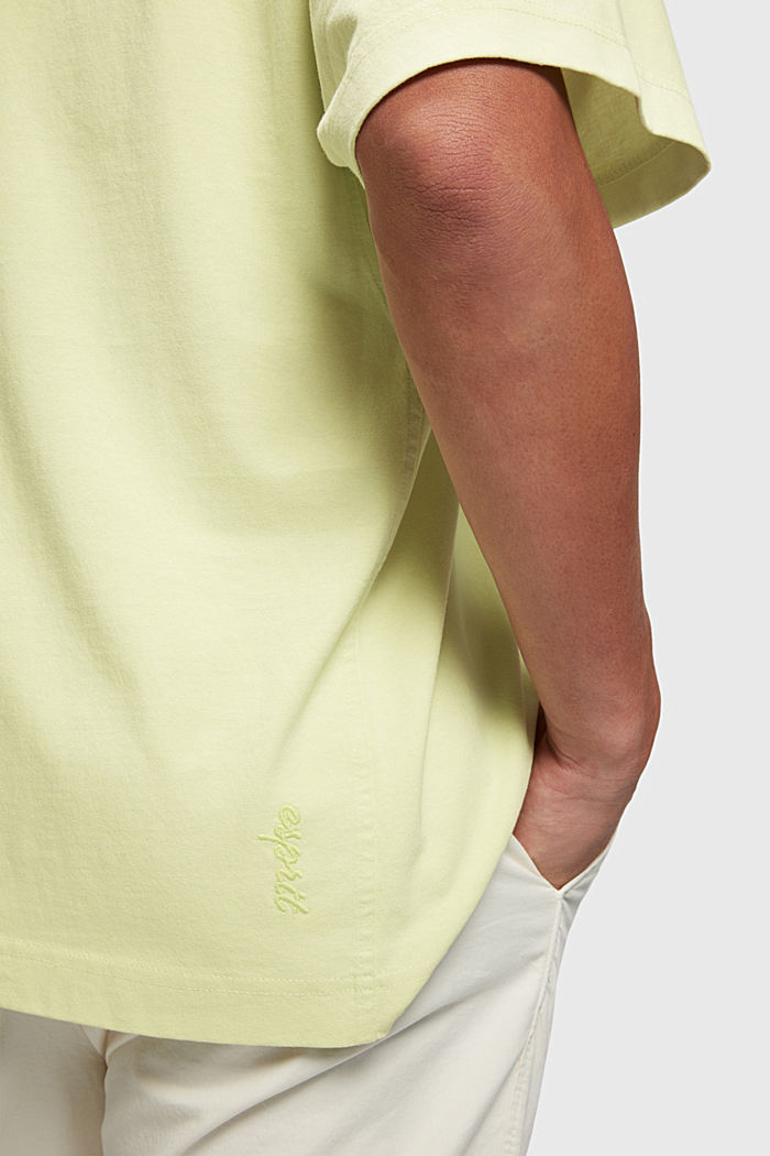 Color Dolphin Relaxed Fit T-shirt, PASTEL YELLOW, detail-asia image number 4