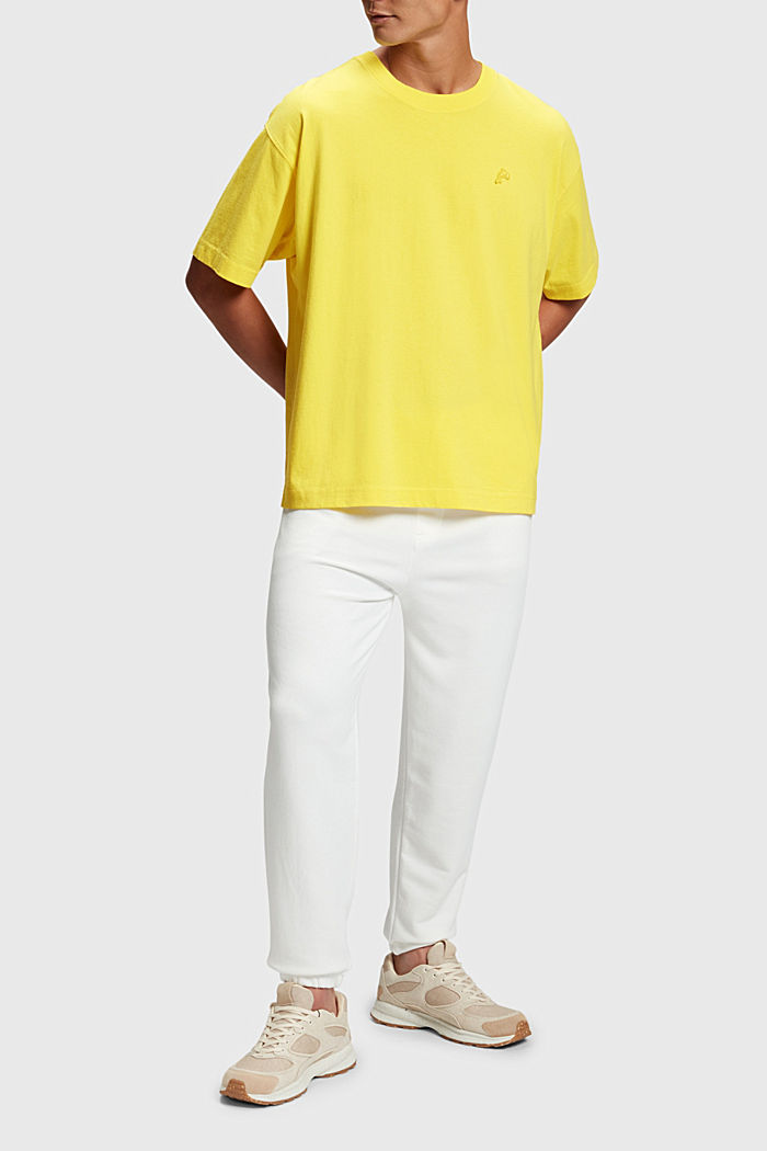 Color Dolphin Relaxed Fit T-shirt, YELLOW, detail-asia image number 2