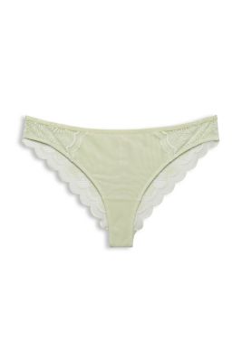 ESPRIT Shorty brésilien à motif en dentelle