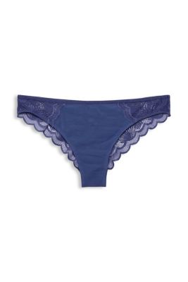 ESPRIT Shorty brésilien à motif en dentelle