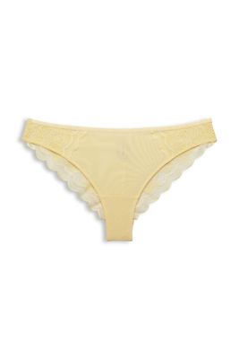 ESPRIT Shorty brésilien à motif en dentelle