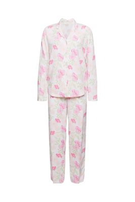 ESPRIT Pyjama à motif floral, LENZING™ ECOVERO™