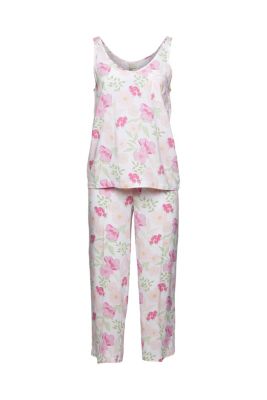 ESPRIT Pyjama à motif floral, LENZING™ ECOVERO™