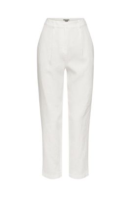 ESPRIT Pantalon 100 % lin