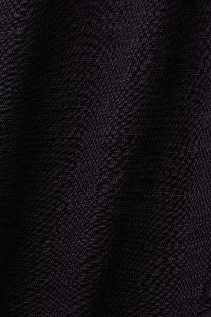 100%純棉平織布裙褲, 黑色, detail-asia image number 5