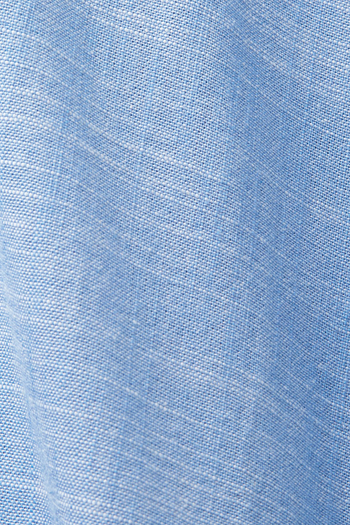 100%純棉短袖恤衫, LIGHT BLUE, detail-asia image number 4