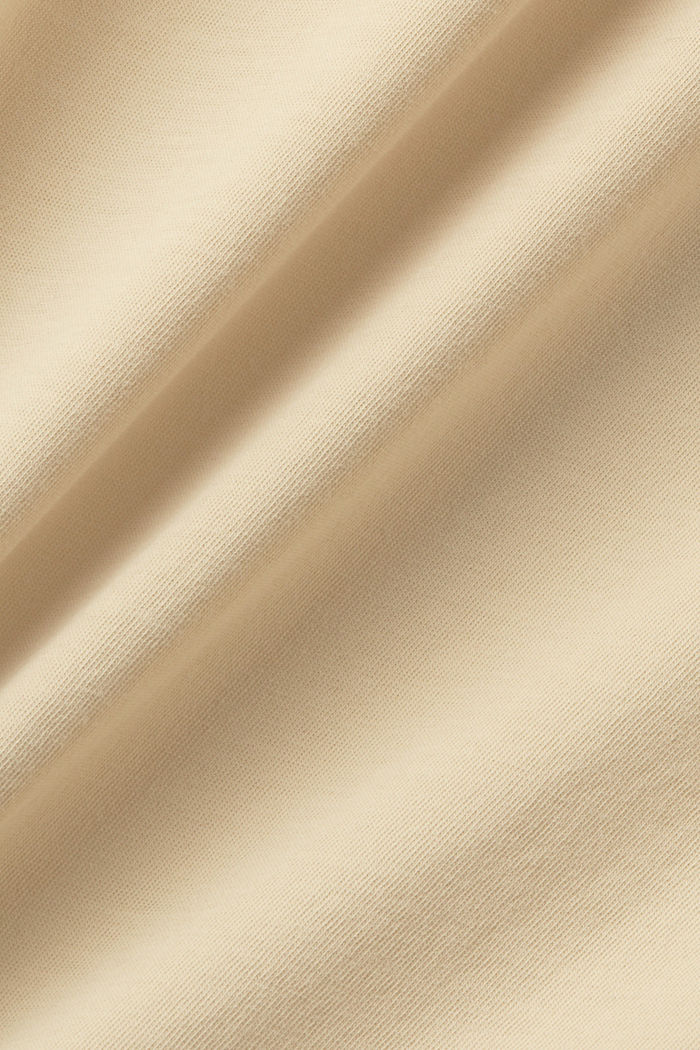 Washed T-shirt, 100% cotton, SAND, detail-asia image number 5