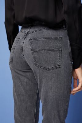 Mom fit jeans, GREY MEDIUM WASHED, detail-asia image number 4