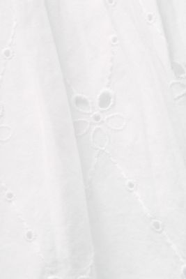 Embroidered dress, 100% cotton, WHITE, detail-asia image number 4