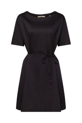 ESPRIT Jersey mini-jurk, 100% katoen