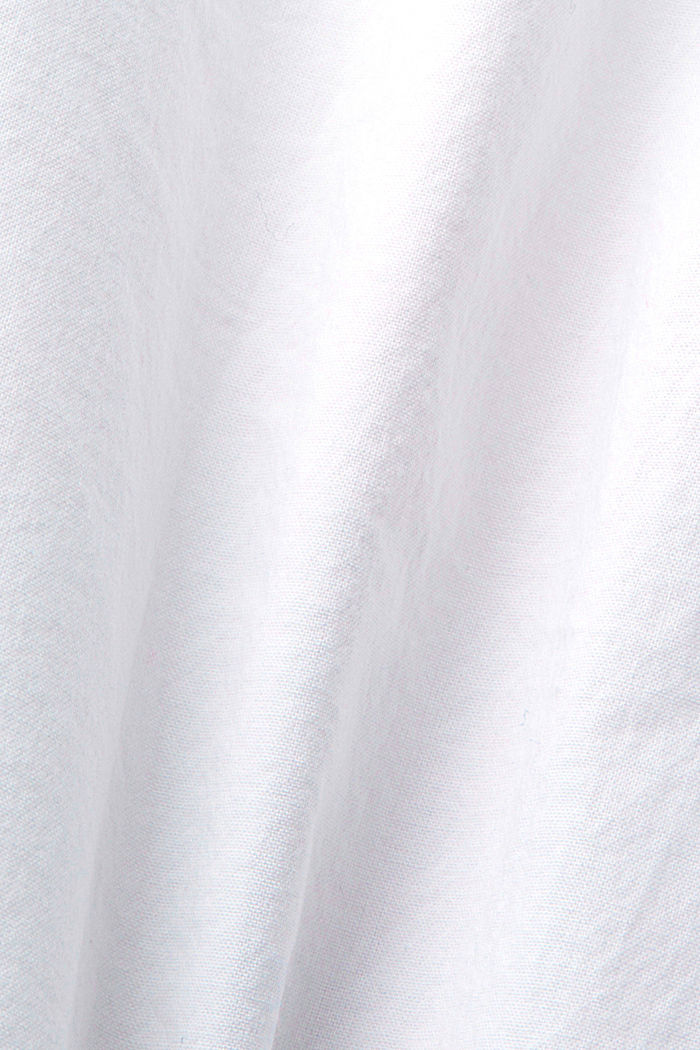 純棉刺繡女裝恤衫, 白色, detail-asia image number 4
