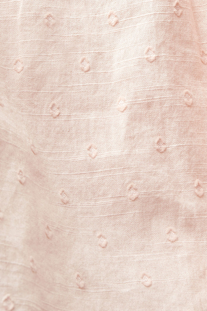 ‌薄紗棉質女裝恤衫, 淺粉紅色, detail-asia image number 5