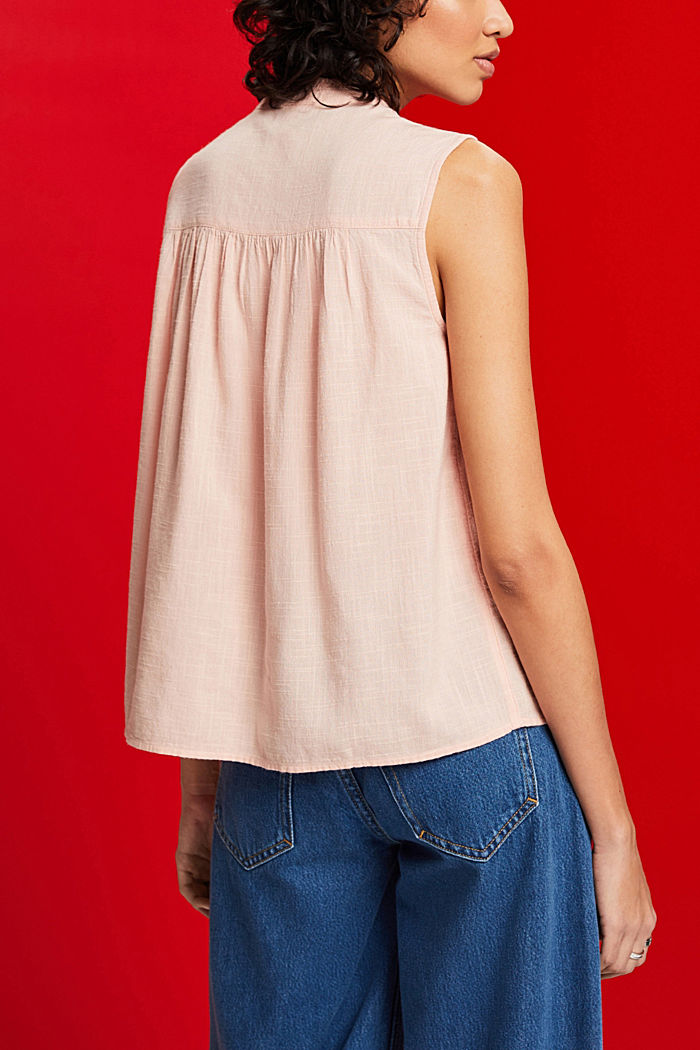 無袖女裝恤衫, 淺粉紅色, detail-asia image number 3