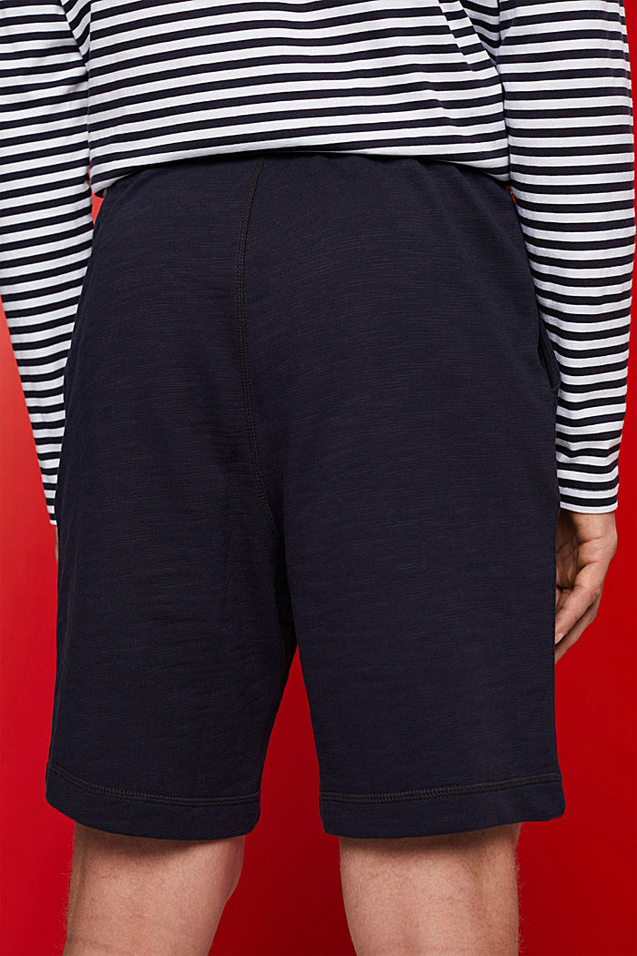 棉質運動短褲, 海軍藍, detail-asia image number 4