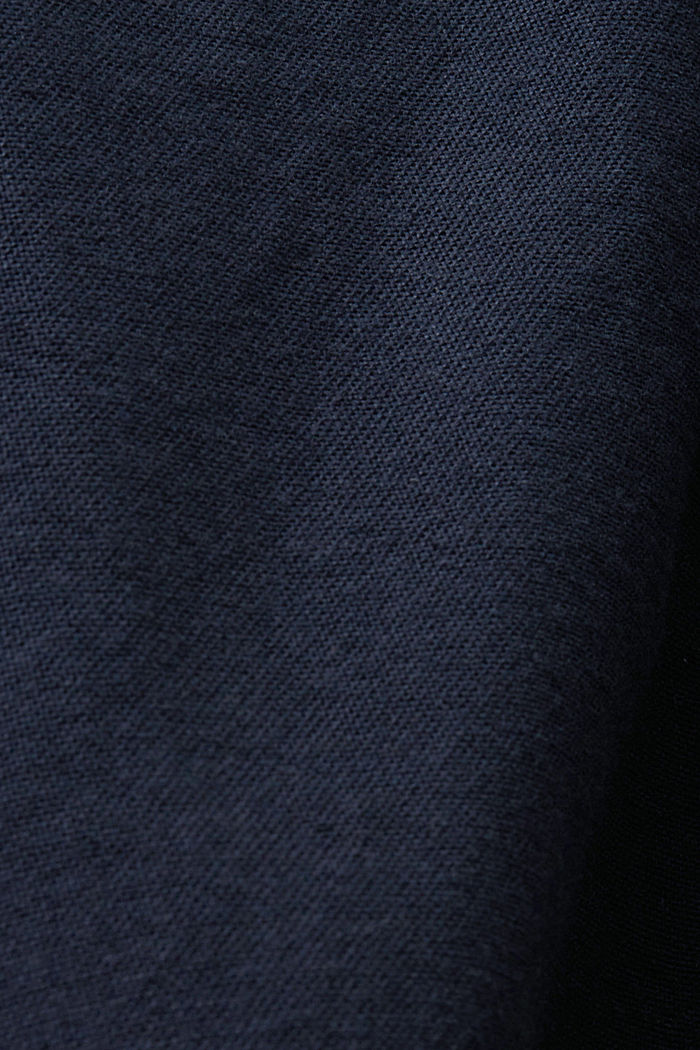 100%純棉短袖恤衫, 海軍藍, detail-asia image number 5