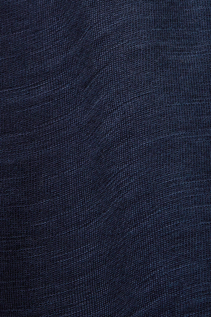 100%純棉平織布T恤衫, 海軍藍, detail-asia image number 5