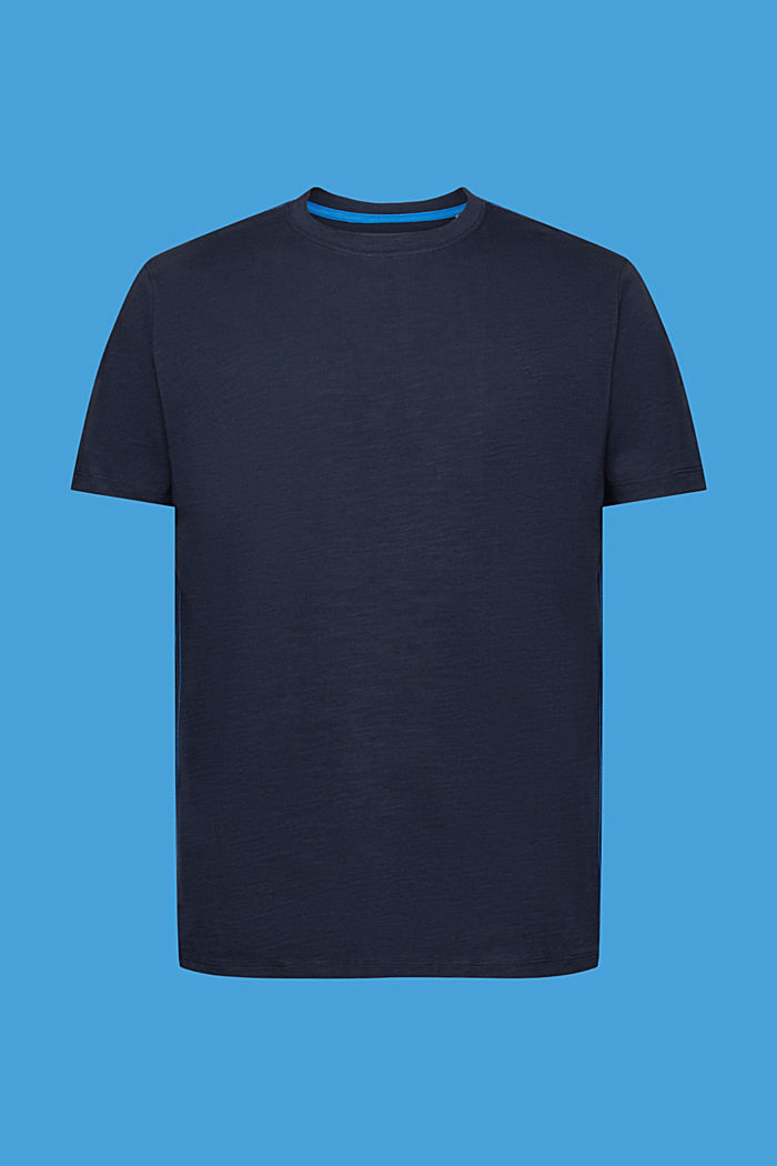 100%純棉平織布T恤衫, 海軍藍, detail-asia image number 6