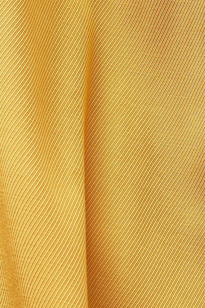 LENZING™ ECOVERO™闊腳長褲, 黃色, detail-asia image number 5