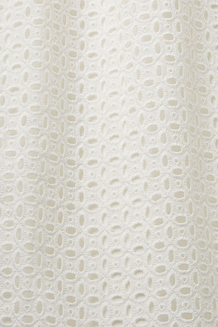 蕾絲棉質連身裙, 白色, detail-asia image number 4
